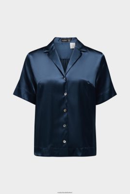 Van Laack Ireland | Van Laack Blouse With Camp Collar In Silk H0PF06114