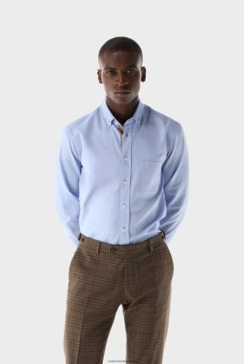Van Laack Ireland | Van Laack Button Down Oxford Shirt With Colour Detail H0PF06538