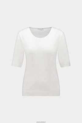 Van Laack Ireland | Van Laack Carol - Silk/Cotton Roundneck T-Shirt H0PF06226