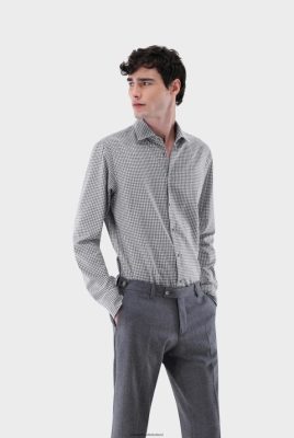 Van Laack Ireland | Van Laack Checked Flanell Shirt Slim Fit H0PF06546