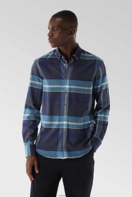 Van Laack Ireland | Van Laack Checked Flannel Shirt Tailor Fit H0PF06550