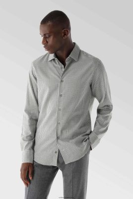 Van Laack Ireland | Van Laack Checked Flannel Shirt Tailor Fit H0PF06552