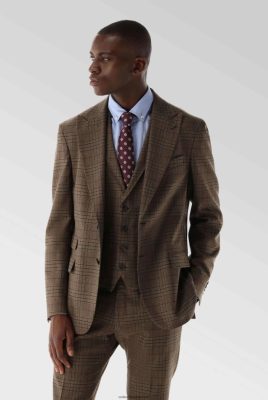 Van Laack Ireland | Van Laack Checked Zero Gravity Suit Jacket H0PF06640