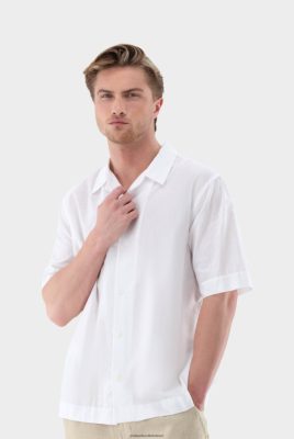Van Laack Ireland | Van Laack Cotton And Linen Striped Short Sleeve Shirt H0PF06518