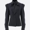 Van Laack Ireland | Van Laack Fitted Blouse With Bow Details H0PF06136