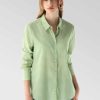 Van Laack Ireland | Van Laack Fitted Silk Stretch Shirt Blouse H0PF06134