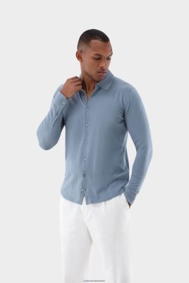 Van Laack Ireland | Van Laack Knit Shirt In Air Cotton H0PF06452