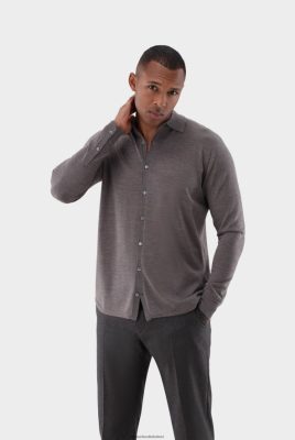 Van Laack Ireland | Van Laack Knit Shirt In Ultrafine Merino H0PF06454