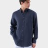 Van Laack Ireland | Van Laack Linen Button-Down Collar Shirt H0PF06496