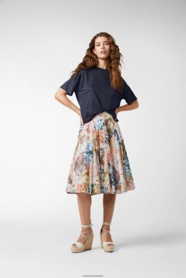 Van Laack Ireland | Van Laack Linen Jersey T-Shirt Boxy Fit Navy H0PF06248