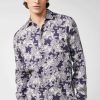 Van Laack Ireland | Van Laack Linen Shirt With Elephant Desert Print H0PF06486