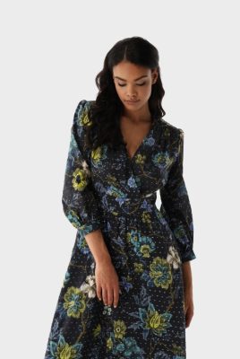 Van Laack Ireland | Van Laack Maxi Dress With Floral Print H0PF06160