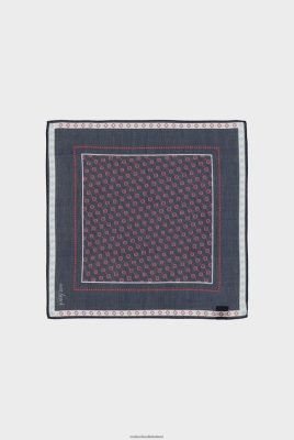Van Laack Ireland | Van Laack Micro Print Cotton And Silk-Blend Pocket Square H0PF06804