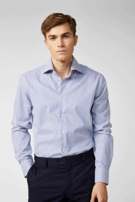 Van Laack Ireland | Van Laack Natural Stretch Perfect Look Shirt, Candy Stripes On Cotton Twill H0PF06348