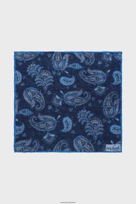 Van Laack Ireland | Van Laack Paisley Printed Flanell Pocket Square H0PF06834