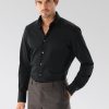 Van Laack Ireland | Van Laack Plain Cotton Stretch Poplin Shirt H0PF06342