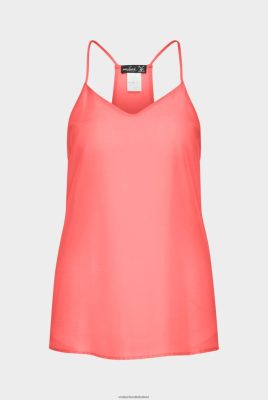 Van Laack Ireland | Van Laack Plain Viscose Top Coral H0PF06252