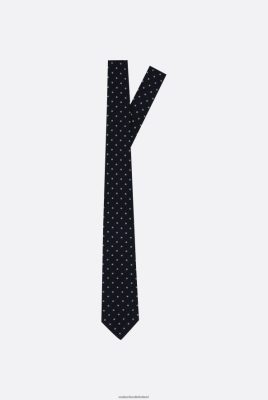 Van Laack Ireland | Van Laack Polka-Dot Silk-Jacquard Tie H0PF06838