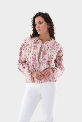 Van Laack Ireland | Van Laack Printed Zip-Up Blouson With Floral Print H0PF06200