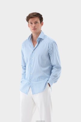 Van Laack Ireland | Van Laack Striped Shirt In Cotton Stretch Tailor Fit H0PF06586
