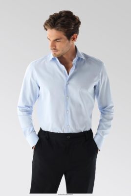 Van Laack Ireland | Van Laack Structured Plain Shirt, Natte/Basket Weave H0PF06326