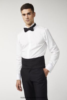 Van Laack Ireland | Van Laack White Poplin Wing Collar Evening Shirt H0PF06384