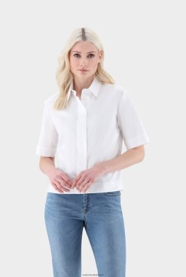 Van Laack Outlet Ireland | Van Laack Boxy Oxford Blouse H0PF0693