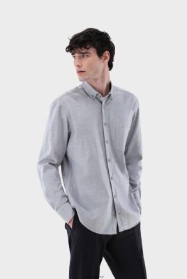 Van Laack Outlet Ireland | Van Laack Button-Down Flanell Shirt Tailor Fit H0PF06539