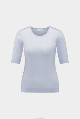Van Laack Outlet Ireland | Van Laack Carol - Silk/Cotton Roundneck T-Shirt H0PF06231