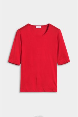 Van Laack Outlet Ireland | Van Laack Carol - Silk/Cotton Roundneck T-Shirt H0PF06233