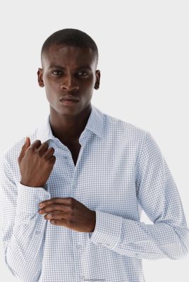 Van Laack Outlet Ireland | Van Laack Checked Flannel Shirt Tailor Fit H0PF06549