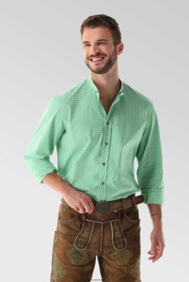 Van Laack Outlet Ireland | Van Laack Checked Traditional Shirt Tailor Fit H0PF06607