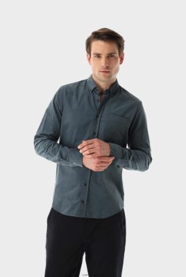 Van Laack Outlet Ireland | Van Laack Corduroy Shirt Slim Fit H0PF06557