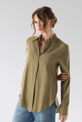 Van Laack Outlet Ireland | Van Laack Fitted Shirt Blouse Made Of Lyocell-Cotton H0PF06139