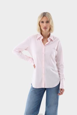 Van Laack Outlet Ireland | Van Laack Fitted Shirt Blouse Made Of Swiss Cotton H0PF0673