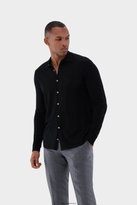 Van Laack Outlet Ireland | Van Laack Knit Shirt In Ultrafine Merino H0PF06445