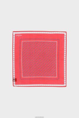 Van Laack Outlet Ireland | Van Laack Micro Print Cotton And Silk-Blend Pocket Square H0PF06803