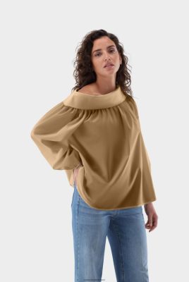 Van Laack Outlet Ireland | Van Laack One Shoulder Silk Blouse H0PF0683