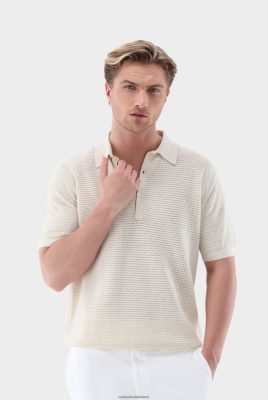 Van Laack Outlet Ireland | Van Laack Polo Shirt With Mesh Structure In Air Cotton H0PF06655