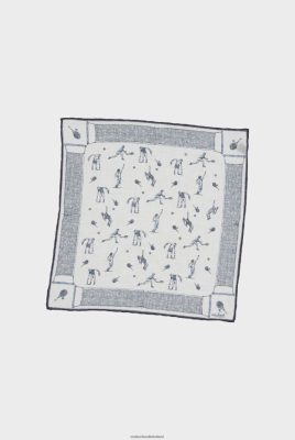 Van Laack Outlet Ireland | Van Laack Printed Linen Pocket Square H0PF06807