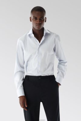 Van Laack Outlet Ireland | Van Laack Striped Dobby Business Shirt Tailor Fit H0PF06415