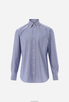 Van Laack Outlet Ireland | Van Laack Striped Oxford Shirt Comfort Fit H0PF06535