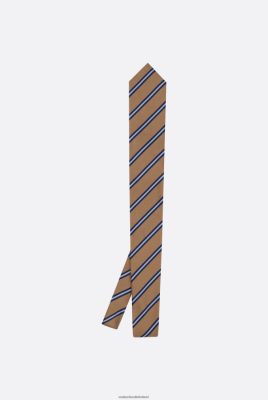 Van Laack Outlet Ireland | Van Laack Striped Silk-Jacquard Tie H0PF06809