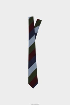 Van Laack Outlet Ireland | Van Laack Striped Silk-Jacquard Tie H0PF06851
