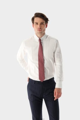 Van Laack Outlet Ireland | Van Laack Structured Pinned-Collar Shirt Tailor Fit H0PF06619
