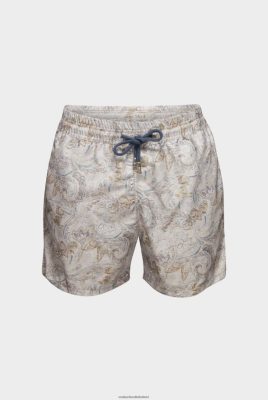 Van Laack Outlet Ireland | Van Laack Swim Shorts With Paisley Pattern H0PF06797