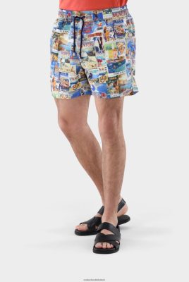 Van Laack Outlet Ireland | Van Laack Swim Shorts With Print H0PF06793