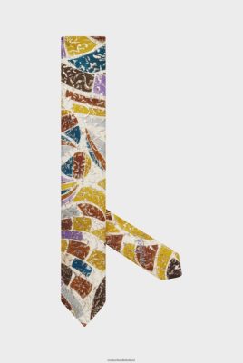 Van Laack Outlet Ireland | Van Laack Tie With Ornamental Print H0PF06311