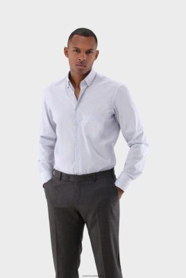 Van Laack Outlet Ireland | Van Laack Wrinkle Free Checked Twill Shirt Comfort Fit H0PF06431