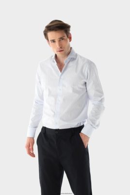 Van Laack Outlet Ireland | Van Laack Wrinkle Free Striped Shirt Tailor Fit H0PF06409
